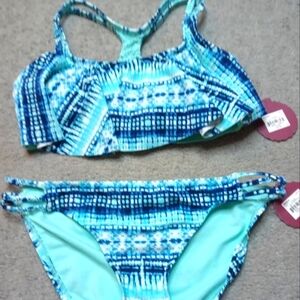 Women's brand new with tags bikini set, top is size small bottom is size medium
